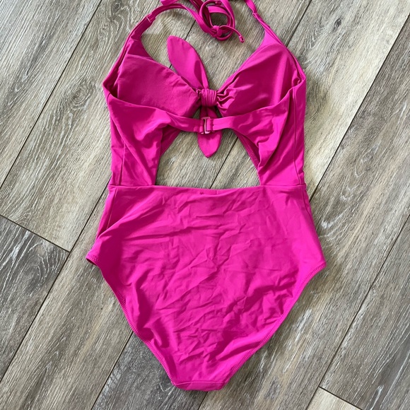 Aerie Pink One-Piece Swimsuit - Picture 4 of 6